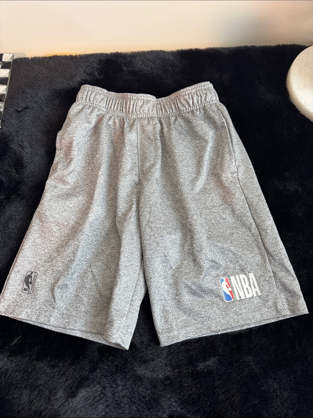 NBA Heather Gray Athletic Shorts